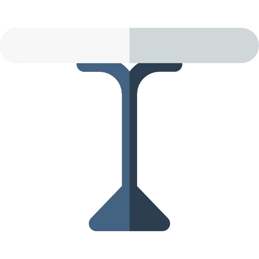 テーブル Basic Rounded Flat icon