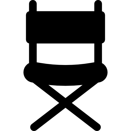 silla Basic Rounded Filled icono