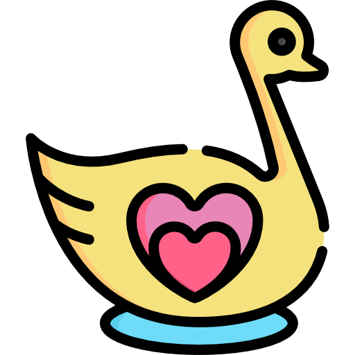 cisne Special Lineal color icono