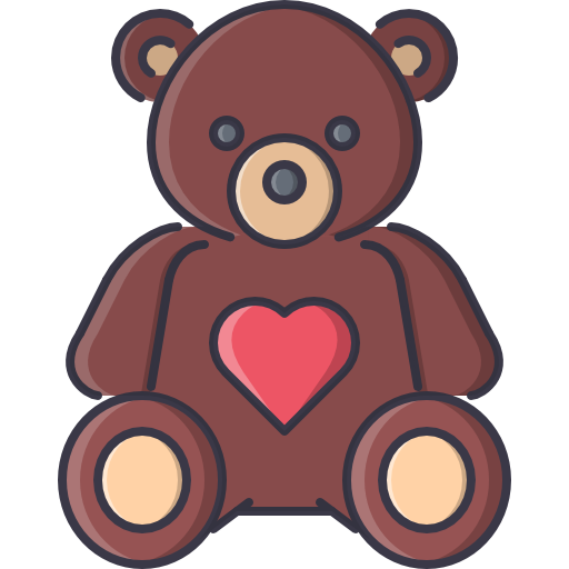 teddybär Coloring Color icon