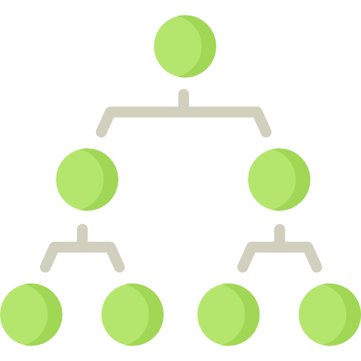 Иерархическая структура Special Flat иконка