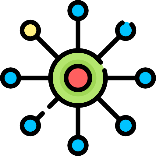 netzwerk Special Lineal color icon