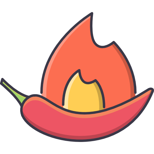 Hot pepper Coloring Color icon