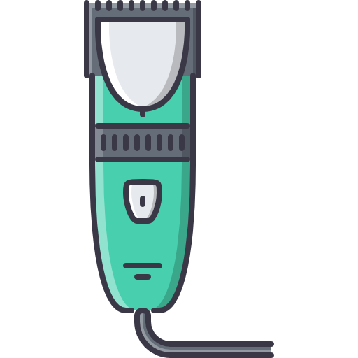Hair shaver Coloring Color icon