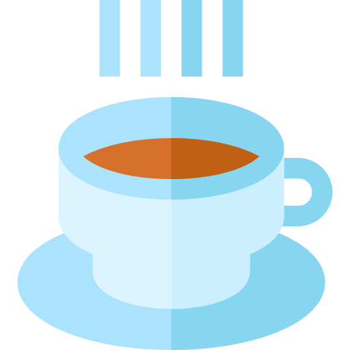 Coffee cup Basic Straight Flat icon