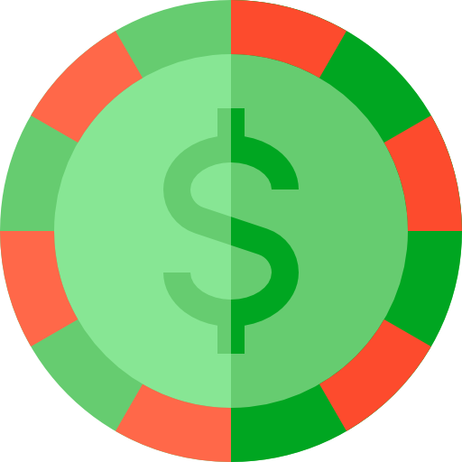 Casino Basic Straight Flat icon