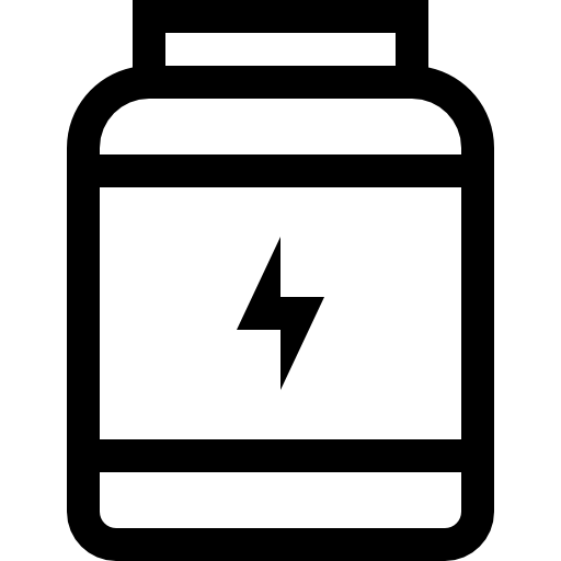 białko Basic Straight Lineal ikona