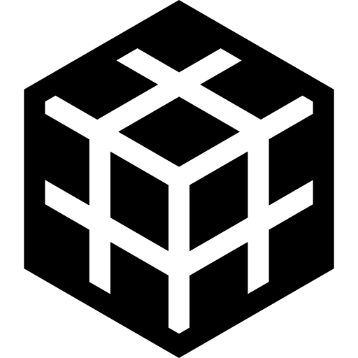 rubik Basic Straight Filled ikona