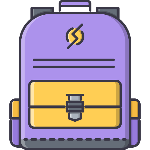 Backpack Coloring Color icon