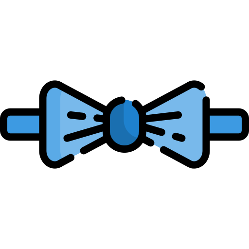 Bow tie Special Lineal color icon