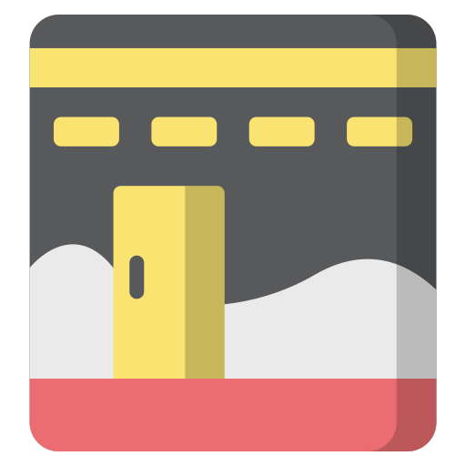 Kaaba Generic Flat icon