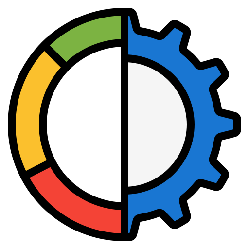 자료 관리 Generic Outline Color icon