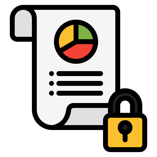protección de datos Generic Outline Color icono