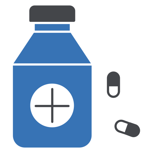 bottiglia di pillole Generic Blue icona