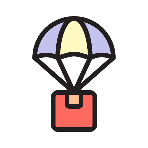 fallschirm Generic Outline Color icon