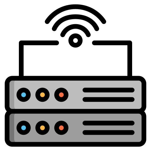 servidor Generic Outline Color icono