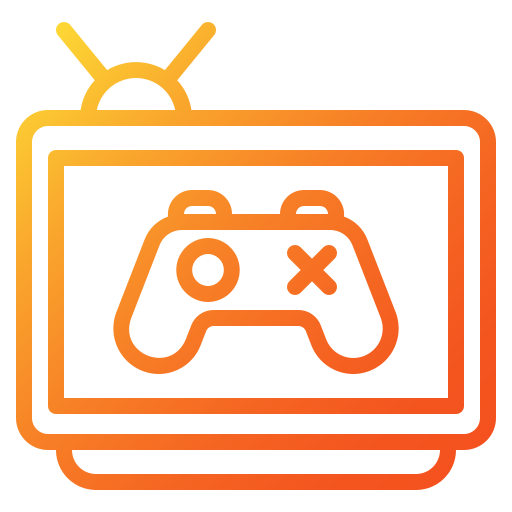 テレビゲーム Generic Gradient icon