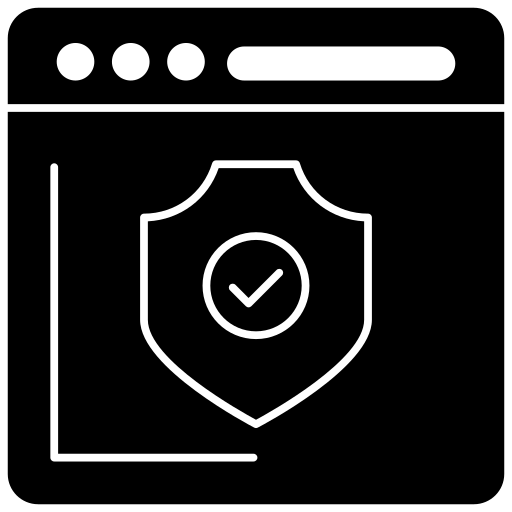 bezpieczeństwo sieci Generic Glyph ikona