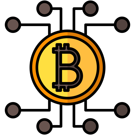 bitcoin Generic Outline Color Icône