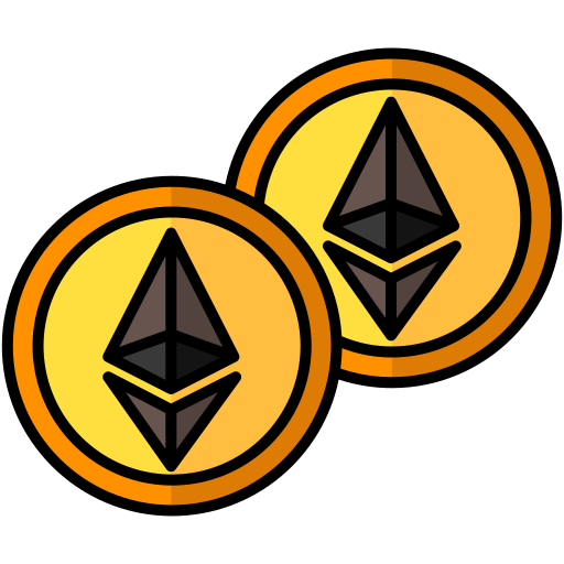 ethereum Generic Outline Color icoon