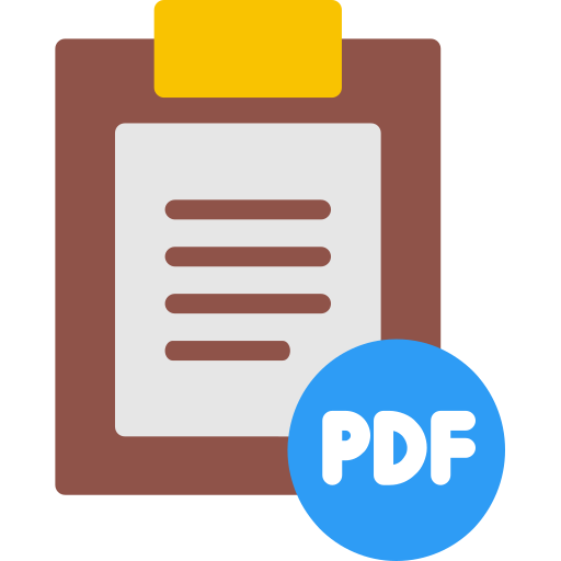 plik pdf Generic Flat ikona