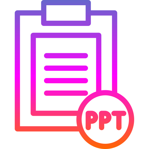 ppt-bestand Generic Gradient icoon