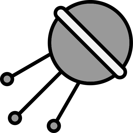 Спутник Generic Outline Color иконка