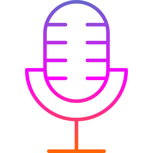 microphone Generic Gradient Icône
