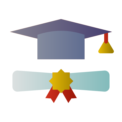 graduación Generic Flat Gradient icono