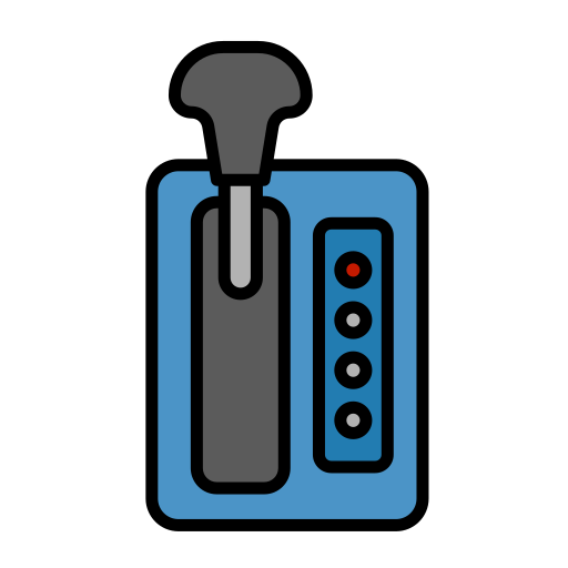 GEAR STICK Generic Outline Color icon