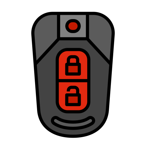 Car key Generic Outline Color icon