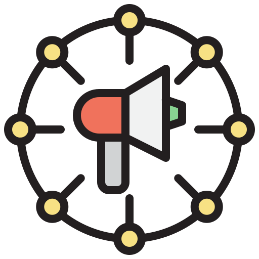 바이럴 마케팅 Generic Outline Color icon