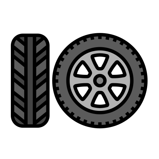 rueda Generic Outline Color icono