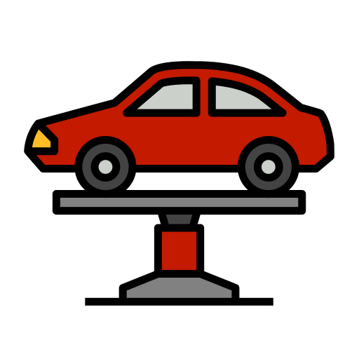 Car lift Generic Outline Color icon