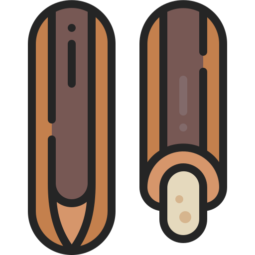 エクレア Generic Outline Color icon