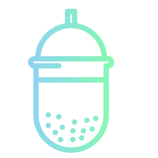 bubble-tee Generic Gradient icon