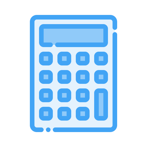 calculadora Generic Blue icono