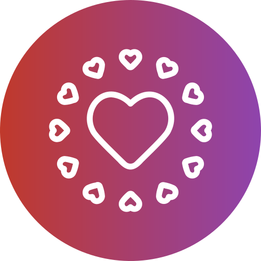 Hearts Generic Flat Gradient icon