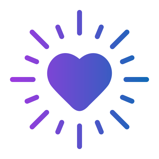 Heart Generic Flat Gradient icon