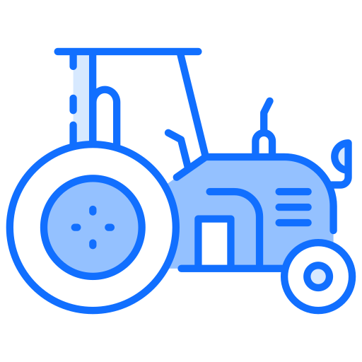 Tractor Generic Blue icon
