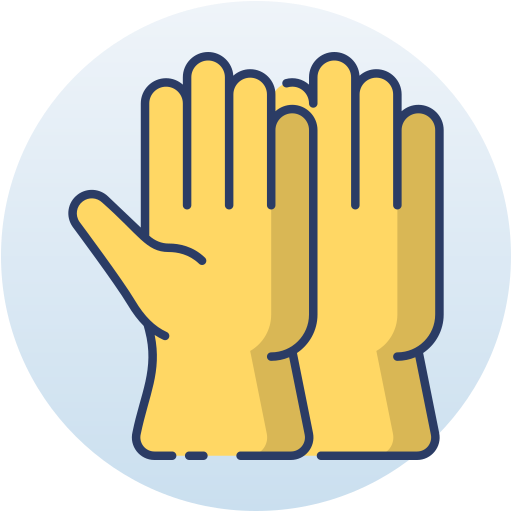 Gloves Generic Circular icon