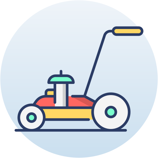 Lawnmower Generic Circular icon
