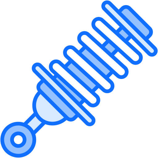 Shock absorber Generic Blue icon
