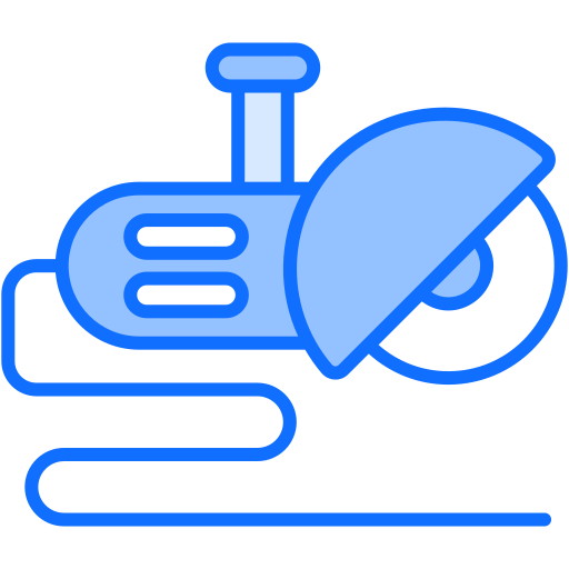Angle grinder Generic Blue icon