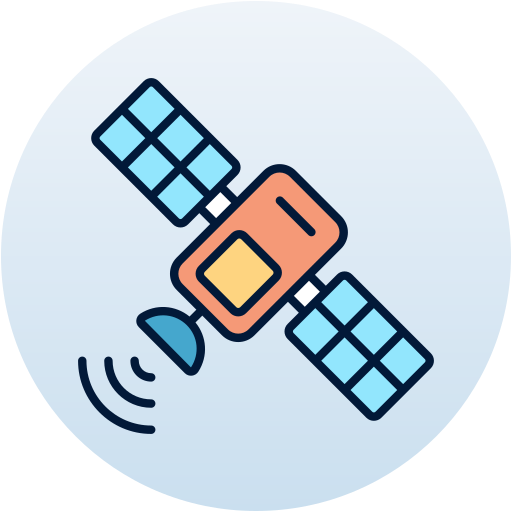 satelliet Generic Circular icoon
