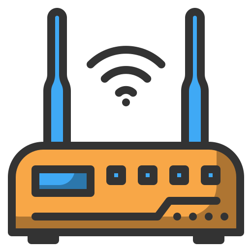 Access point Generic Outline Color icon