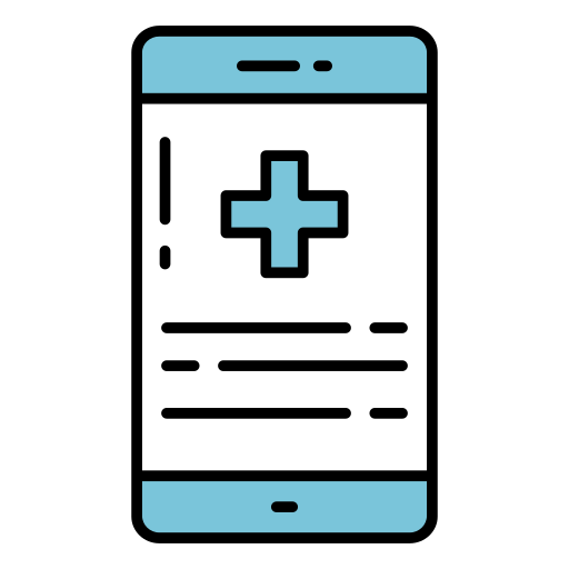 aplikacja medyczna Generic Fill & Lineal ikona