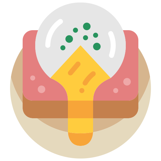 Poached egg Generic Flat icon