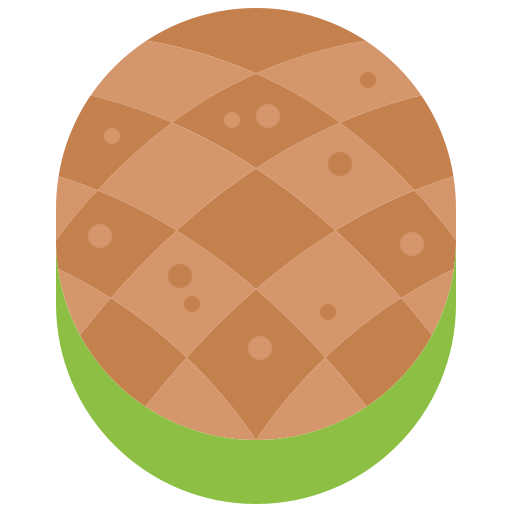 pan de melón Generic Flat icono