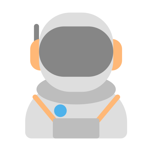 astronauta Generic Flat ikona